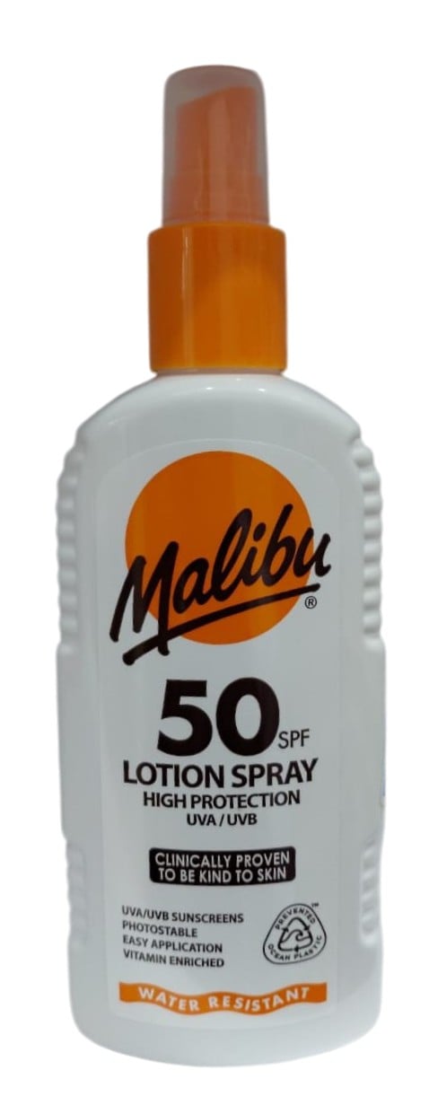MALIBU LOTION SPRAY HIGH PROTECTION SPF50 200ML