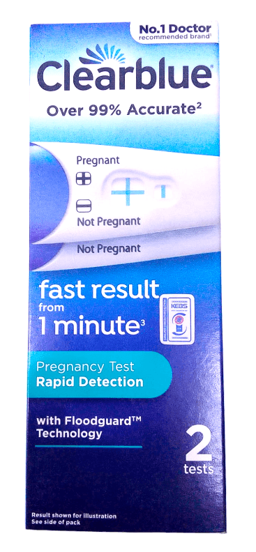 CLEARBLUE PREGNACY TEST ULTRA 2S-6629