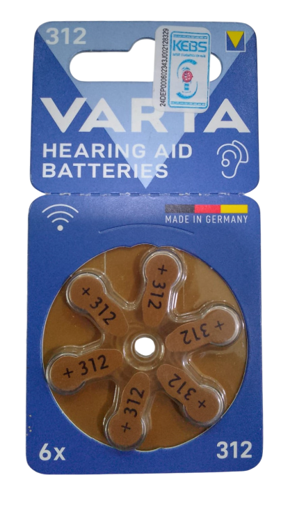VARTA HEARING AID +312