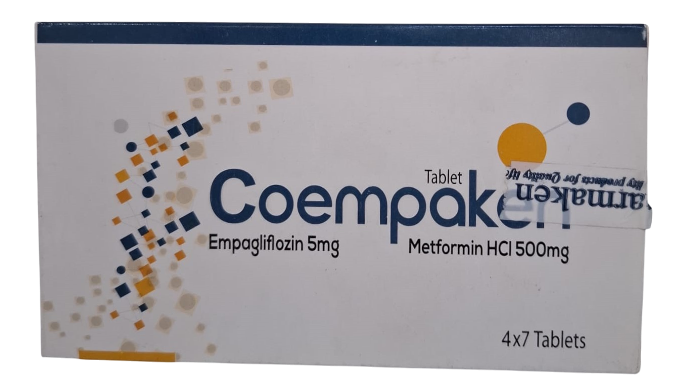 COEMPAKEN 5/500 TABLETS 28'S