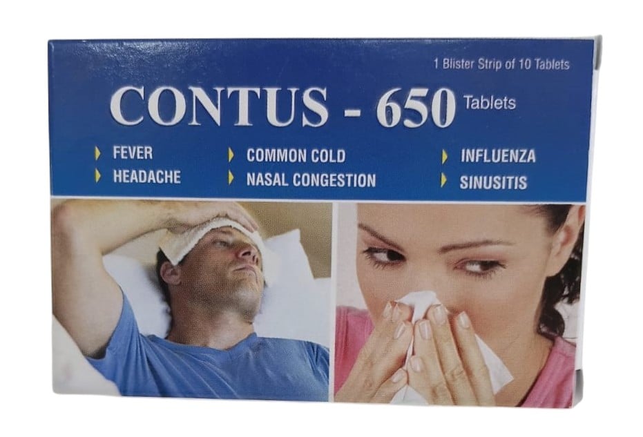 CONTUS-650 CAPSULES 10'S