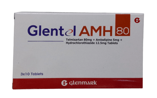GLENTEL AMH 80MG TABLETS 30'S