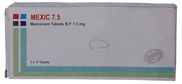 MEXIC 7.5MG TABLETS 30'S