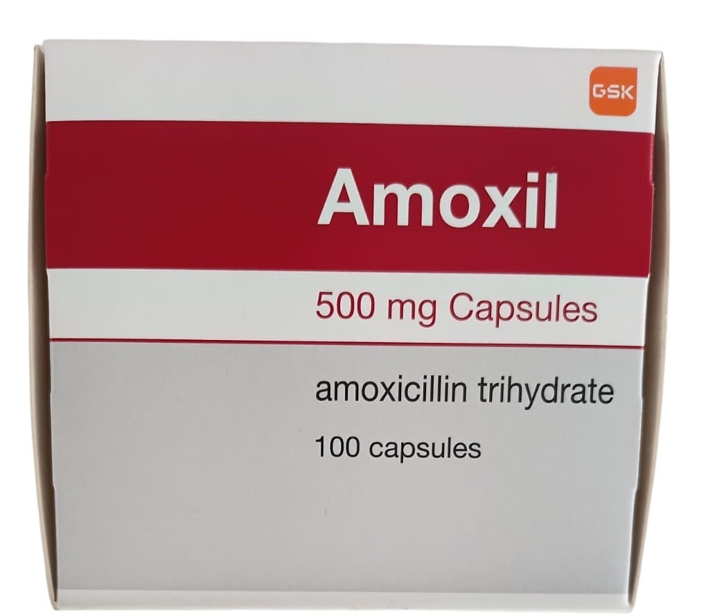 AMOXIL  500MG(ORIGINAL) CAPS