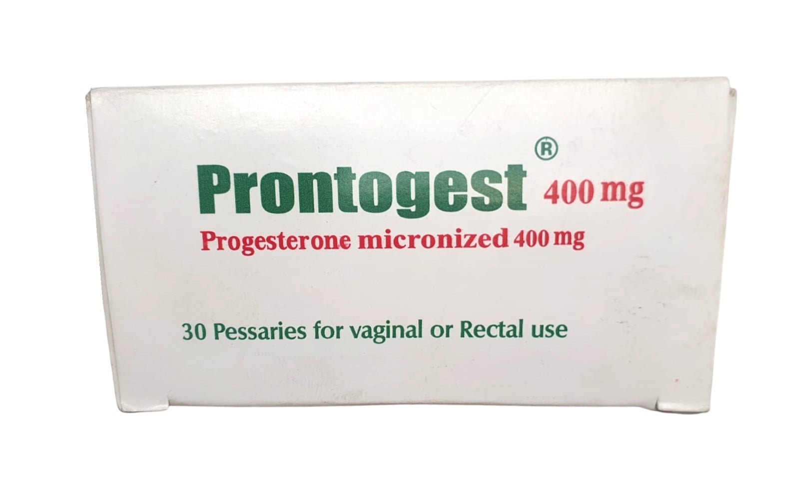 PRONTOGEST (PROGESTRONE) 400MG PESS/SUPP 30'S