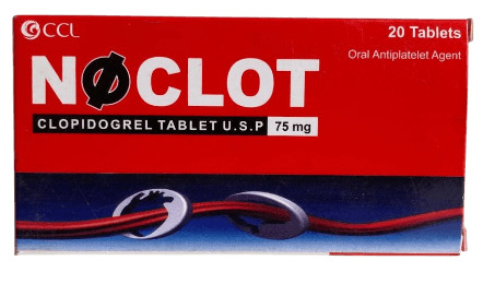 Noclot 75mg Tabs 20's