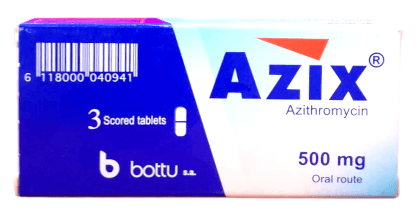AZIX  500MG TABLETS 3'S