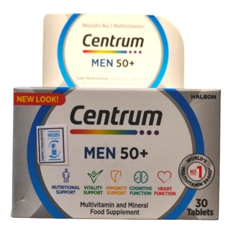 CENTRUM MENS 50+ 30S TABS