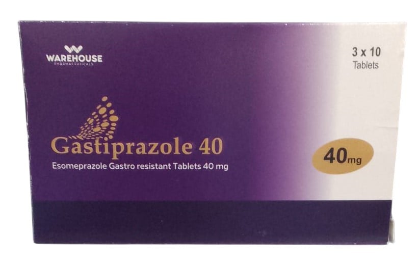 GASTIPRAZOLE 40MG (ESOMEPRAZOLE) 30'S