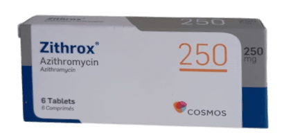 ZITHROX 250MG TABS 6S