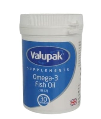 VALUPAK OMEGA SUPPLIMENTS TABLETS 30'S