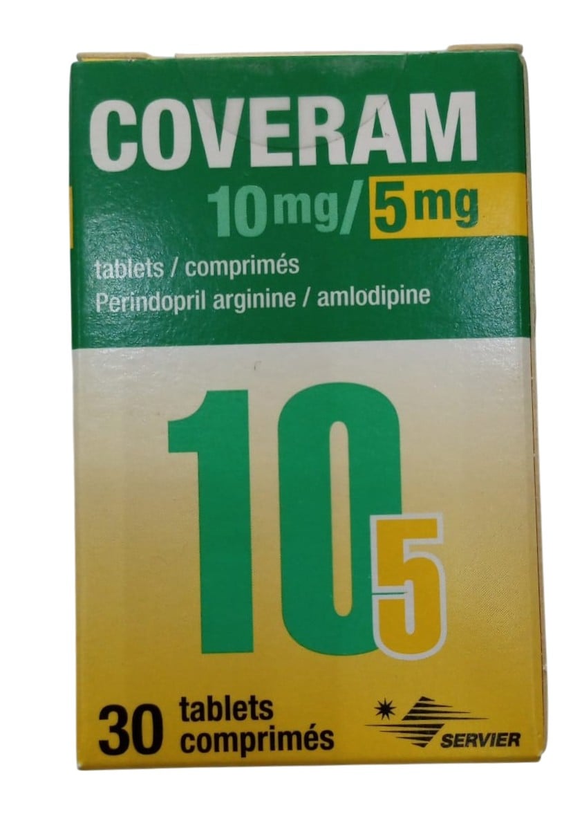 COVERAM 10MG/5MG TABLETS 30'S