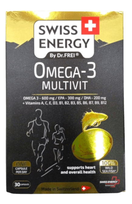SWISS OMEGA-3 MULTIVITAMIN 30s