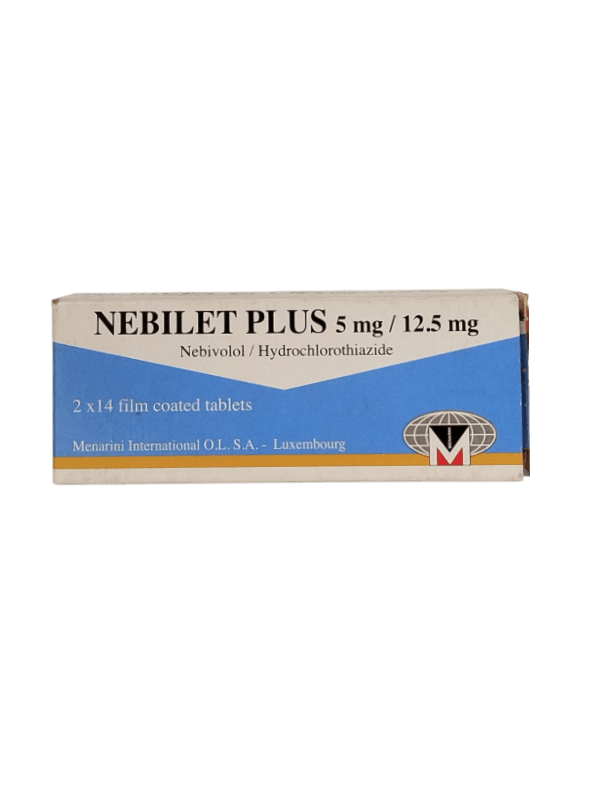 NEBILET PLUS 5/25 MG 28'S
