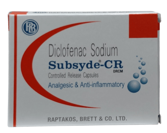 SUBSYDE CR CAPSULES 10'S