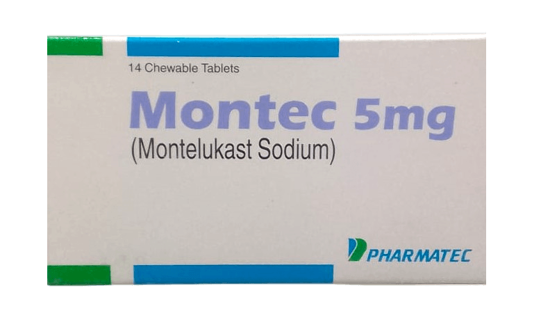 MONTEC (MONTELUKAST) 5MG TABS 14'S