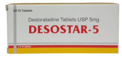 DESOSTAR 5MG 30'S
