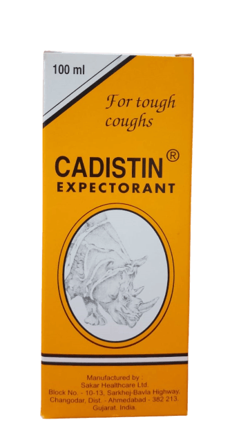 CADISTIN EXPECTORANT SYRUP FOR TOUGH COUGHS 100ML