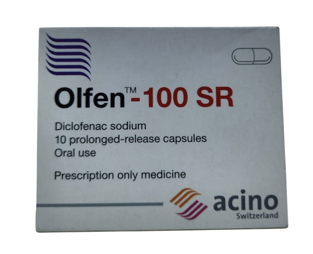 OLFEN 100MG CAPSULES 10'S