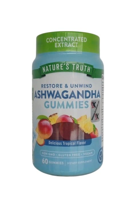 NATURES TRUTH ASHWAGANDHA GUMMIES 60S