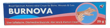 BURNOVA WOUND CREAM 25GMS