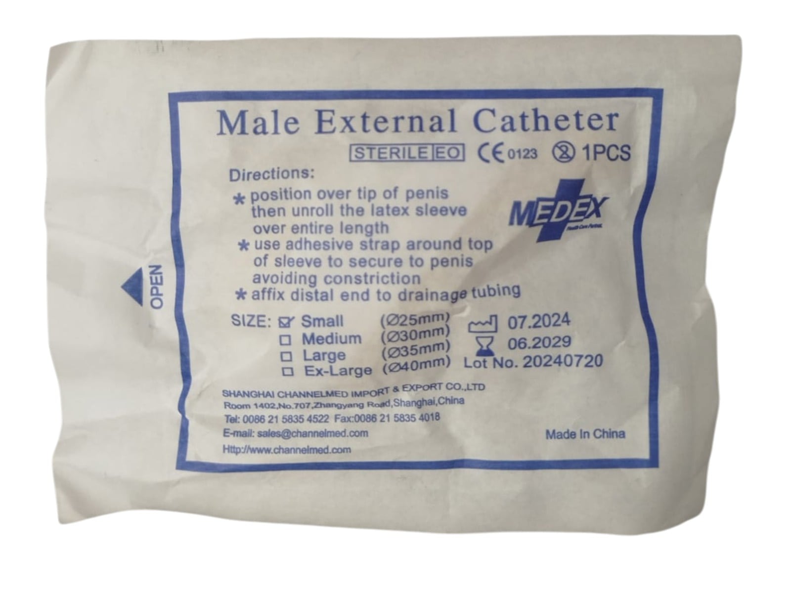 URIDOMS CATHETER SMALL 1 PIECE