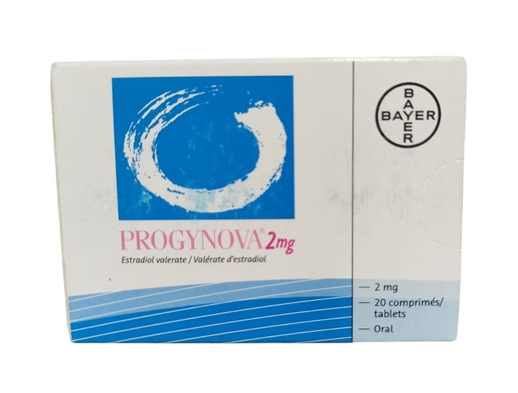 PROGYNOVA (ESTRADIOL) 2MG TABLETS 20'S