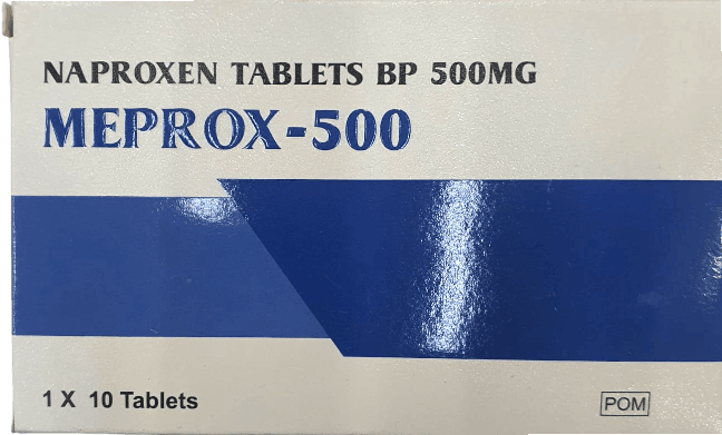 MEPROX (NAPROXEN 500MG) 100S