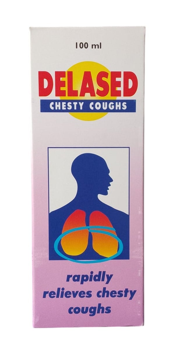 DELASED CHESTY COUGH SYRUP 100ML
