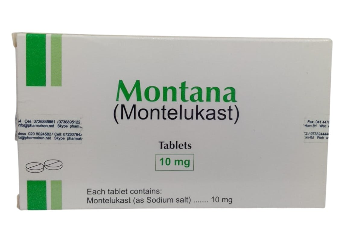 MONTANA 10MG TABS