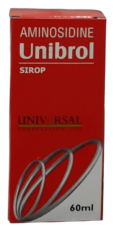 UNIBROL (AMINOSIDINE) SYRUP 60ML