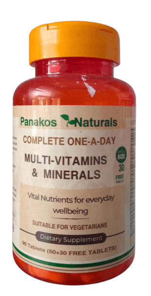 PANAKOS COMPLETE OAD M/VIT & MIN 90'S