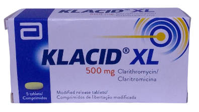 KLACID XL 500MG 5S