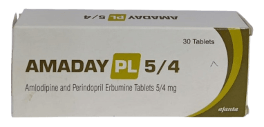 AMADAY PL (AMLODIPINE/PERINDOPRIL) 5MG/4MG TABLETS 30'S