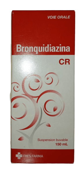 BRONQUIDIAZINA (COTRIMOXAZOLE/BROMHEXINE) SUSPENSION 150ML