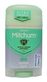 MITCHUM WOMEN UNSCENTED ROLL ON 41GMS