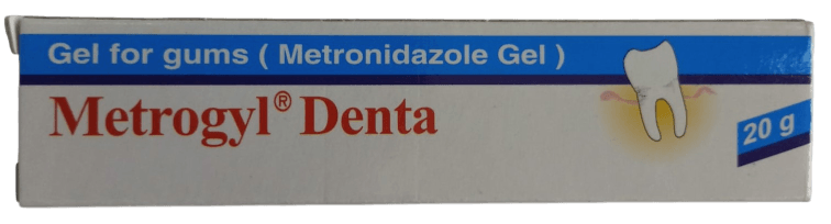 METROGYL DENTA GEL 20GMS