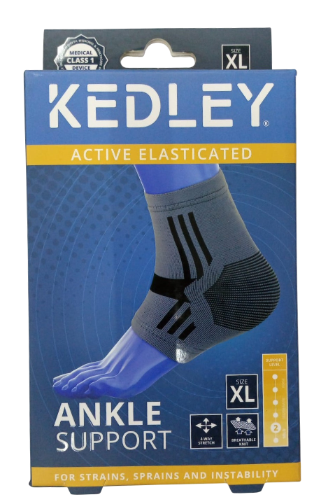 KEDLEY ELASTICATED ANKLE SUPPORT XL