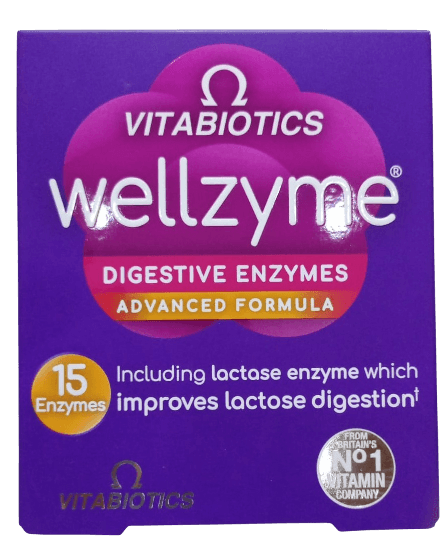 VITABIOTICS WELLZYME ADE(15) CAPS 60'S