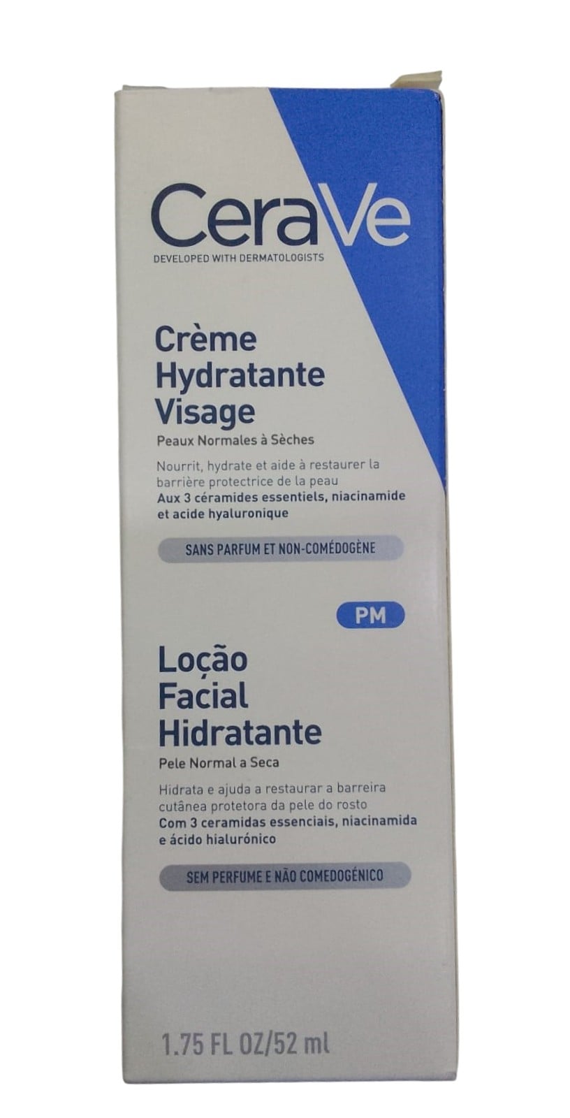 CERAVE PM FACIAL MOISTURIZING LOTION, 52ML