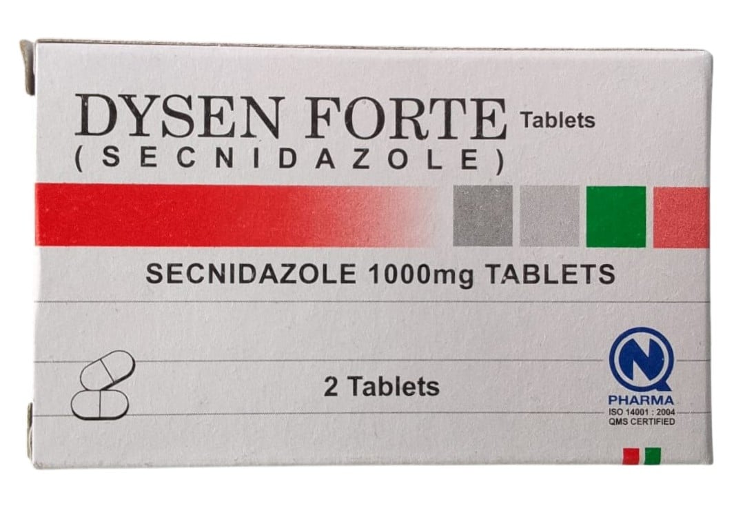 DYSEN FORTE[SECNIDAZOLE] 2'S