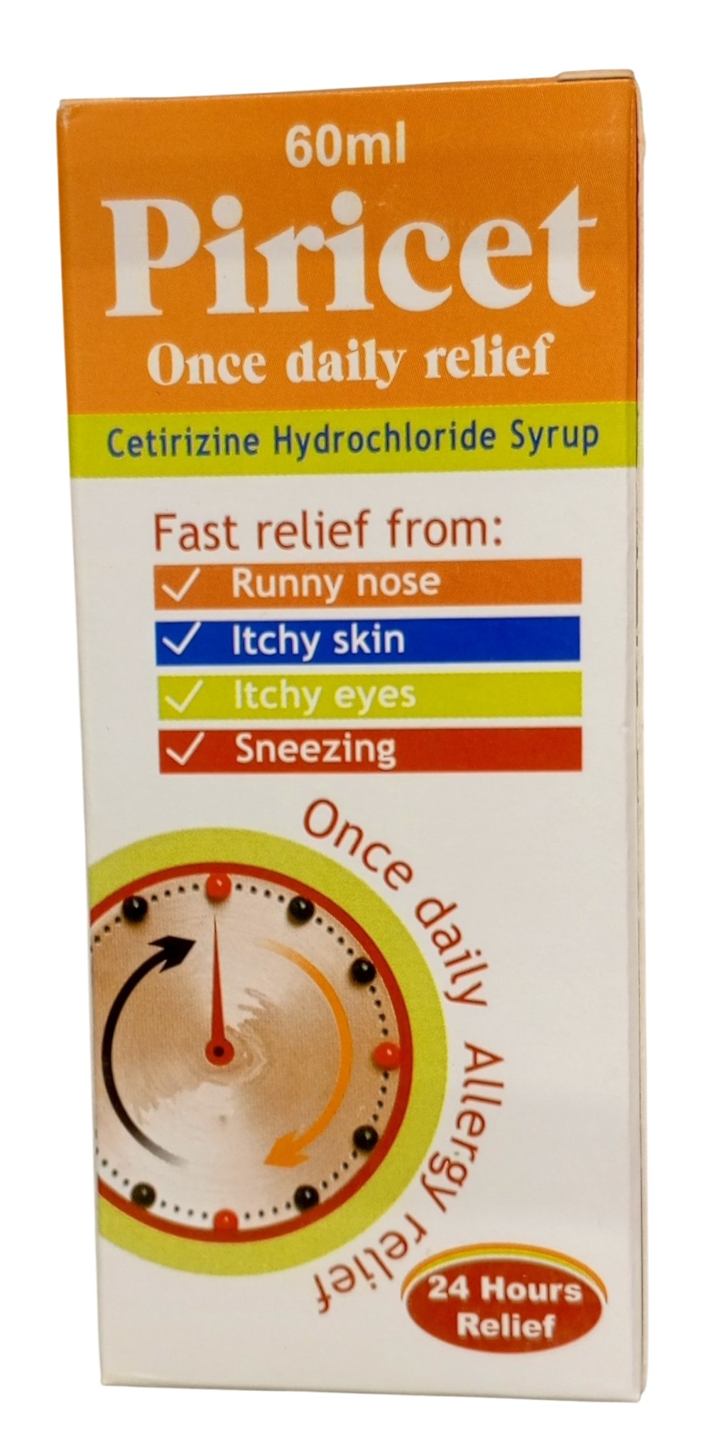 PIRICET/RIVOLIN SYRUP 60ML