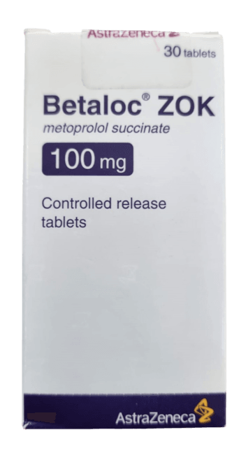 BETALOC ZOK 100MG TABLETS 30'S