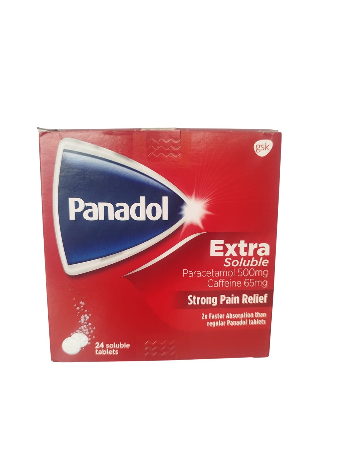PANADOL EXTRA SOLUBLE STRONG PAIN RELIEF 24 TABS
