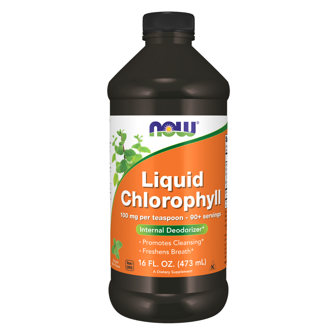 NOW LIQUID CHLOROPHYLL 473ML