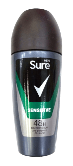 SURE ROLL ON FOR MEN SENSITIVE 50ML