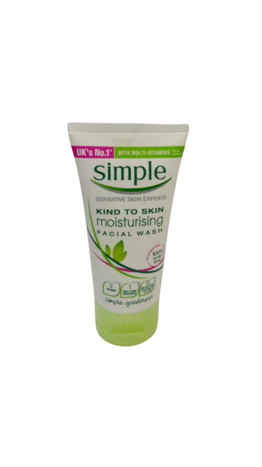SIMPLE KIND TO SKIN MOISTURISING FACIAL WASH 50ML
