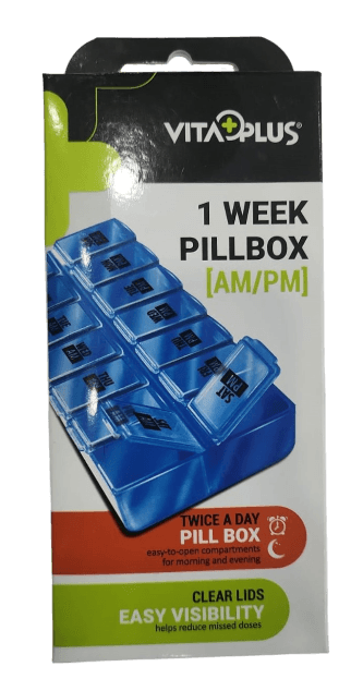 PILL BOX PUSH BUTTON MEDIUM