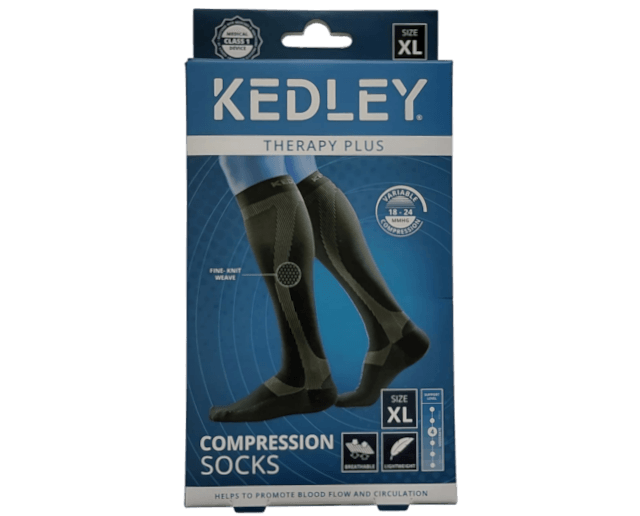 KEDLEY COMPRESSION SOCKS XLARGE