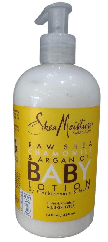 SHEA MOISTURE ARGAN/SHEA/CHAMOMILE LOTION-13OZ RAW SHEA 384ML